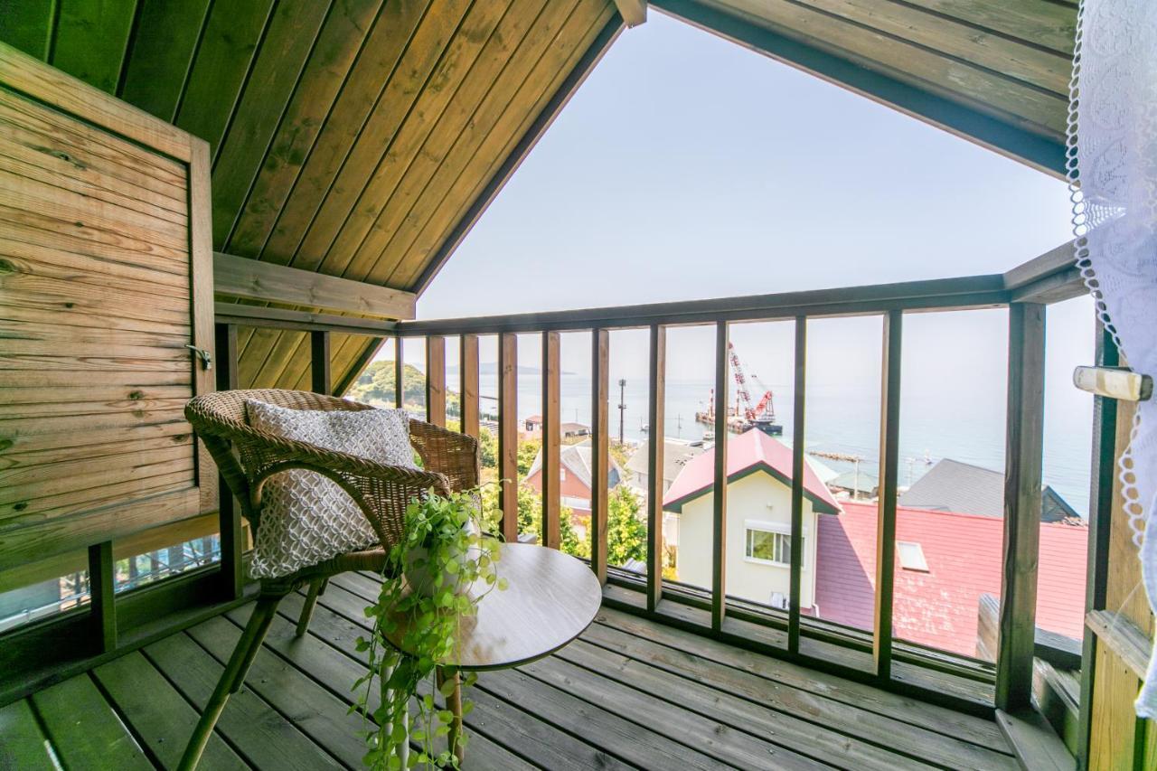 Awaji Seaside Log House In Goshiki 1 Villa Sumoto Exterior photo