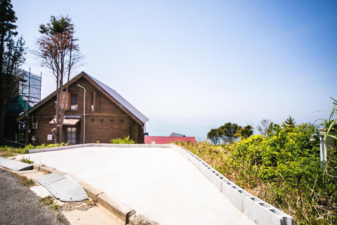 Awaji Seaside Log House In Goshiki 1 Villa Sumoto Exterior photo