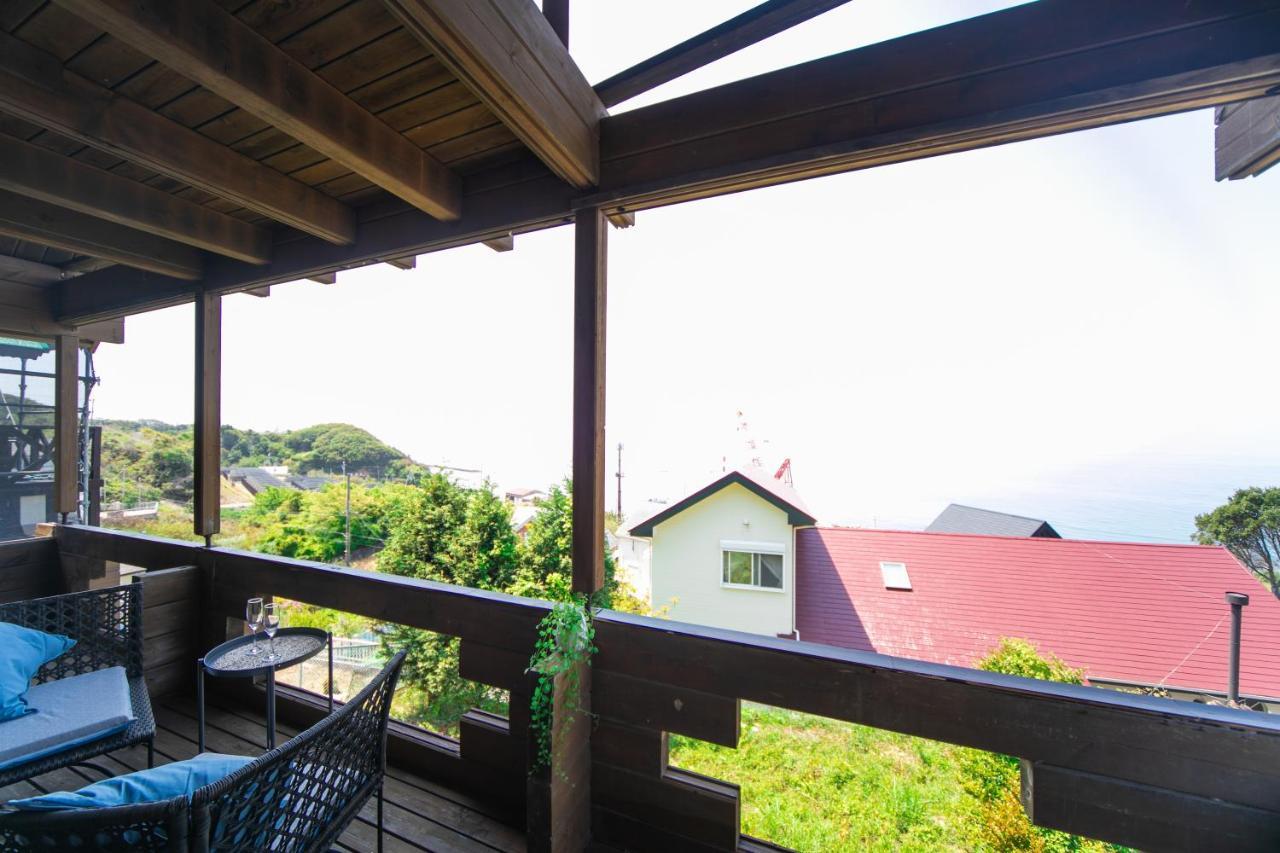 Awaji Seaside Log House In Goshiki 1 Villa Sumoto Exterior photo