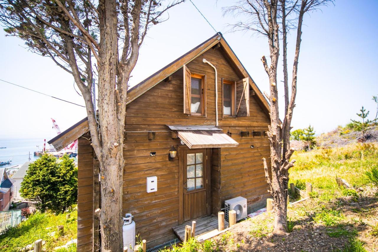 Awaji Seaside Log House In Goshiki 1 Villa Sumoto Exterior photo